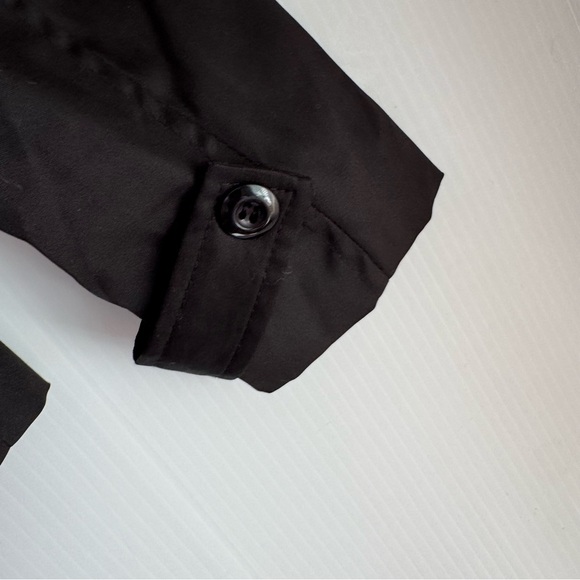 Ya Los Angeles black Double-Breasted Blazer size large - Picture 5 of 6